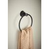 Franklin Brass Kinla (1-Pack) Hand Towel Holder Oil Rubbed Bronze Towel Racks for Bathroom Wall Round Towel Ring Holder for Bath Towel Hanger for Kitchen, Bathroom Accessories KIN46-ORB-1 view 3