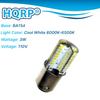 HQRP Sewing Machine LED Light Bulb BA15d Double Contact Bayonet Base 64 LEDs SMD 3014 3W 110V 300-350 Lm (Cool White 6500K) view 2