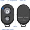 eCostConnection Wireless Remote Control Shutter Buttons for iPhone and Android Smartphones, 1, Black, Round with Microfiber Cleaning Cloth view 3