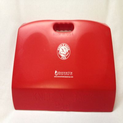 2" thick Knee N' Back Pad for Working on your Knees (Red) made in USA