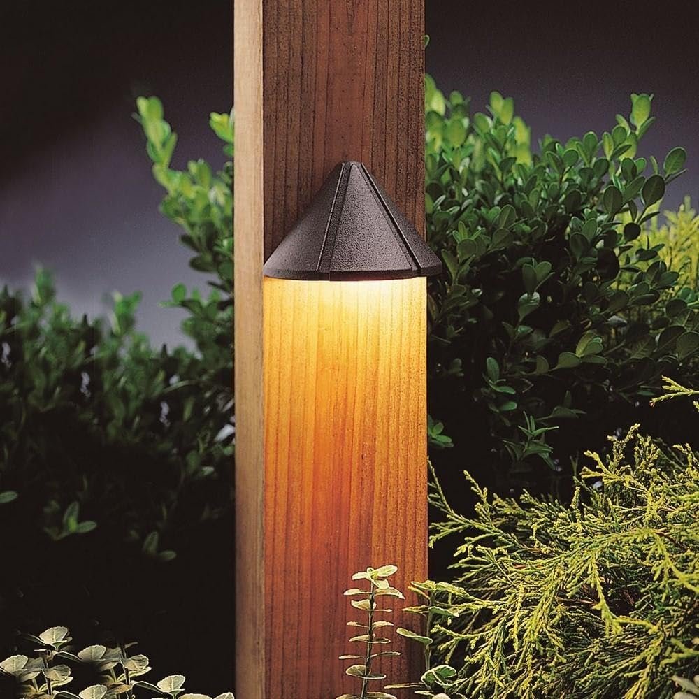 Kichler Deck Light, Textured Architectural Bronze
