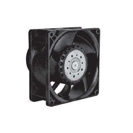 EBM PAPST AC3200JH (Price/EA) AXIAL Fan, 230VAC; Nominal Rated Voltage AC:115V / 230V; Fan Frame Type:Square; Frame Size:92MM; External Depth:38MM; Bearing Type:Ball Bearing; AIR Flow - CFM:86CFM;