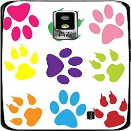 Colorful Paw Prints Cats Dogs Vinyl Decal Sticker Skin for Spectrum