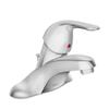 Moen WS84503 One-Handle Low Arc Bathroom Faucet, Chrome view 1