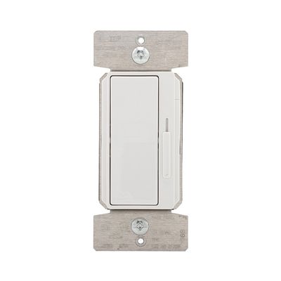 Eaton DFS15P-W Devine 1.5 Amp 120V 3-Speed Slide Fan Control, Ivory Finish