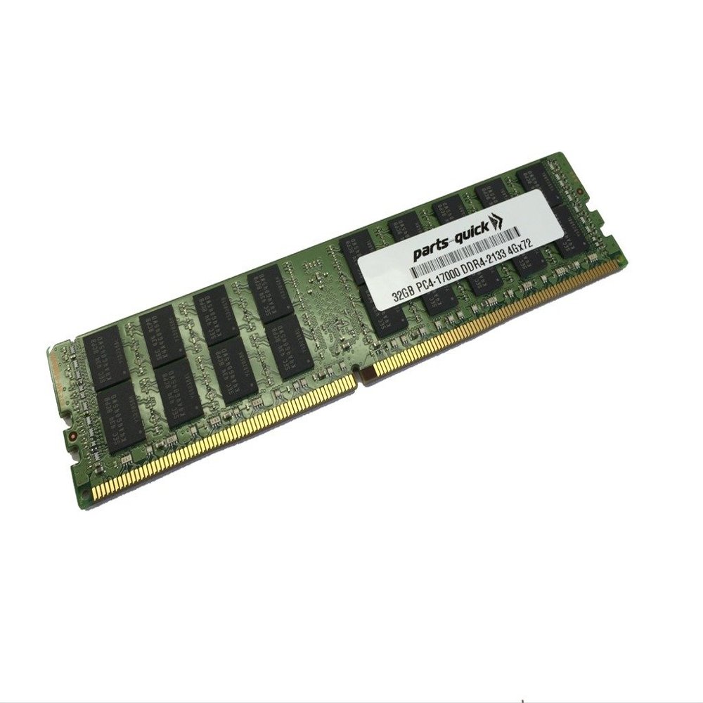 parts-quick 32GB Memory for Supermicro X10DRFF-CG Motherboard DDR4 2133MHz (2RX4) RDIMM