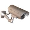 JYtrend 4 Pack (TM) Outdoor Dummy Fake Security Camera with Inflared LEDs Blinking Light, Silver view 2