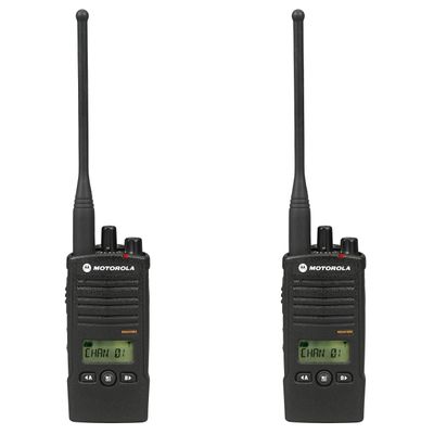 2 Pack of Motorola RDU4160d Two Way Radio Walkie Talkies