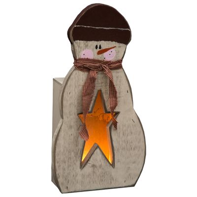 Furniture Barn USA Farmhouse Little Brother Snowman Light