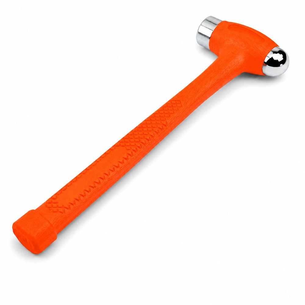 Stark USA 1 LB Dead Blow Hammer, 16 oz Shock Absorbing Non-Rebound Mallet, Steel Shot Filled Polyurethane Head, Non-Sparking/Marring, Ergonomic Anti-Slip Grip Automotive & Construction
