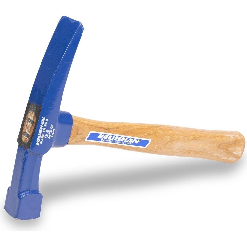Vaughan & Bushnell 178-10 24-oz Bricklayers Hammer with 11-1/2" Hickory Handle (BL24)