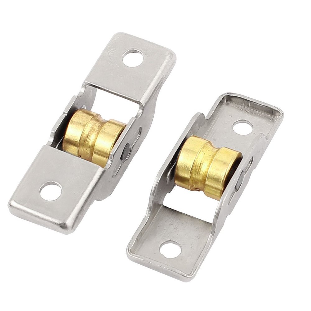 uxcell 3mm Groove 11mm Dia Wheel Sliding Sash Doors Axle Window Pulley 2Pcs