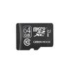 Greenhouse GH-SDMRXCUB64G MicroSDHC Card, 64GB, Class 10, UHS-I Compatible view 1