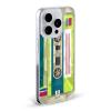 Head Case Designs Cassette Tape Geometric Gadgets Gel Case [Military Grade Protection] Compatible with Apple iPhone 7 Plus/iPhone 8 Plus and Compatible with MagSafe view 2