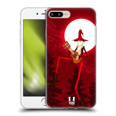 Head Case Designs Christmas Carol Thin Santa Gel Case [Military Grade Protection] Compatible with Apple iPhone 7 Plus/iPhone 8 Plus and Compatible with MagSafe