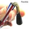 iJDMTOY 3-Inch Black/White Union Jack Theme Short Antenna Compatible with Mini Cooper (All Models) & More Other Cars view 3