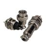 10 x Male 2pins Aviation Connector Plug GX12 12mm Panel Water Resistance 300V 5A view 2