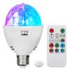 OTTFF 3W E26 LED Rotating Disco Ball Bulb, Remote Controlled Strobe Light view 1
