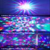 OTTFF 3W E26 LED Rotating Disco Ball Bulb, Remote Controlled Strobe Light view 4