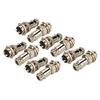 10PCS GX16-2 2pins Aviation Plug Metal Connector Rated Current 5A view 2