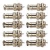 10PCS GX16-2 2pins Aviation Plug Metal Connector Rated Current 5A view 3