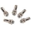 5pcs 16mm GX16-6 Aviation Plug 6-Pin Metal Male Female Panel Connector 250V 5A view 2