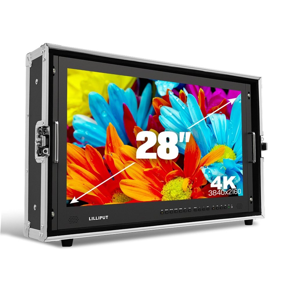 Lilliput BM280-4K | 4K Ultra HD Native Carry On Monitor