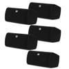 Acoustic Audio AA35CB Indoor 3 Way Speakers 2000 Watts Black Bookshelf 5 Speaker Set AA35CB-5S view 1