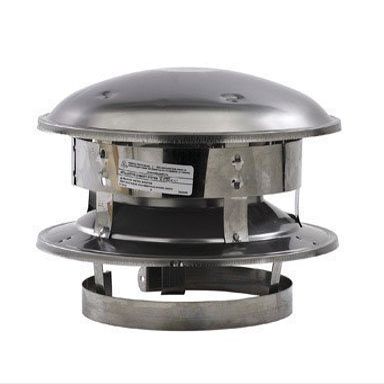 Selkirk Metalbestos 6T-CT 6-Inch Stainless Steel Round Top by Selkirk Metalbestos
