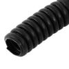 uxcell 3.3 M 8x10mm Plastic Flexible Corrugated Conduit Tube Black view 2