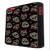 1198 - Male&FemaL Collage Sugar Skulls Design For Apple ipod Touch 6 Fashion Trend CASE Back COVER Plastic&Thin Metal - Black view 1