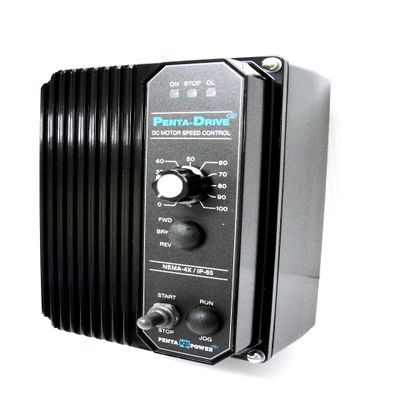 KB Electronics  KBRC-240D Black  Part No. 8840  NEMA 4X, IP65 DC Drive Regen Reversing  Rating: 1 HP, 11 Amps @ 115  2 HP, 11 Amps @230 VAC