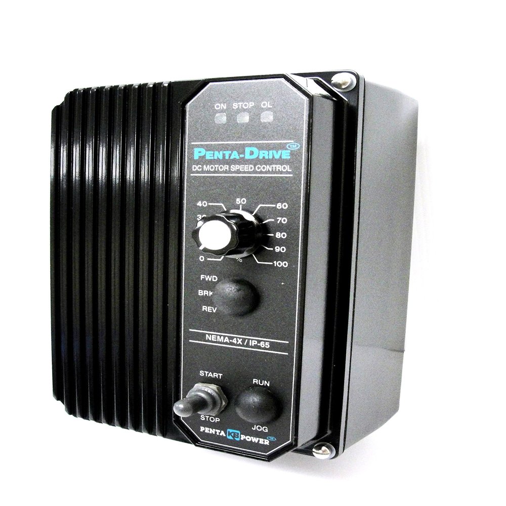 KB Electronics  KBRC-240D Black  Part No. 8840  NEMA 4X, IP65 DC Drive Regen Reversing  Rating: 1 HP, 11 Amps @ 115  2 HP, 11 Amps @230 VAC