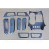 Liquor New Only for 2015 Medium Configuration Highlander Black 9 Pieces ABS Car Interior Dash Kit Trim Parts view 1