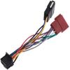 16 Pin 24 x 11 mm Wire Connector Harness ISO Wiring Adapter Plug Cable Compatible with Pioneer Car Stereo DEH/DEH-P/AVH-P/AVIC-D3 / DEX-P90RS / FH-P80BT view 1