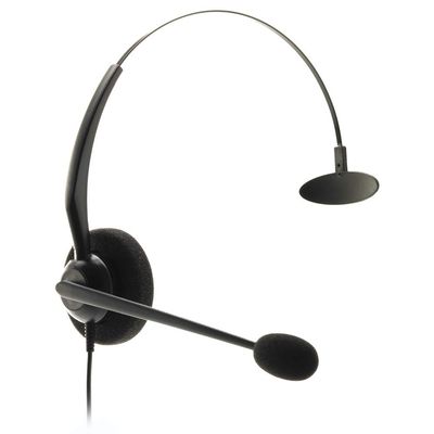 JPL 100-M Monaural Head-Band Black Headset
