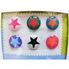 Home Button Sticker for iphone/ipad/itouch, Star, 6 Stickers by Vigorgift view 1