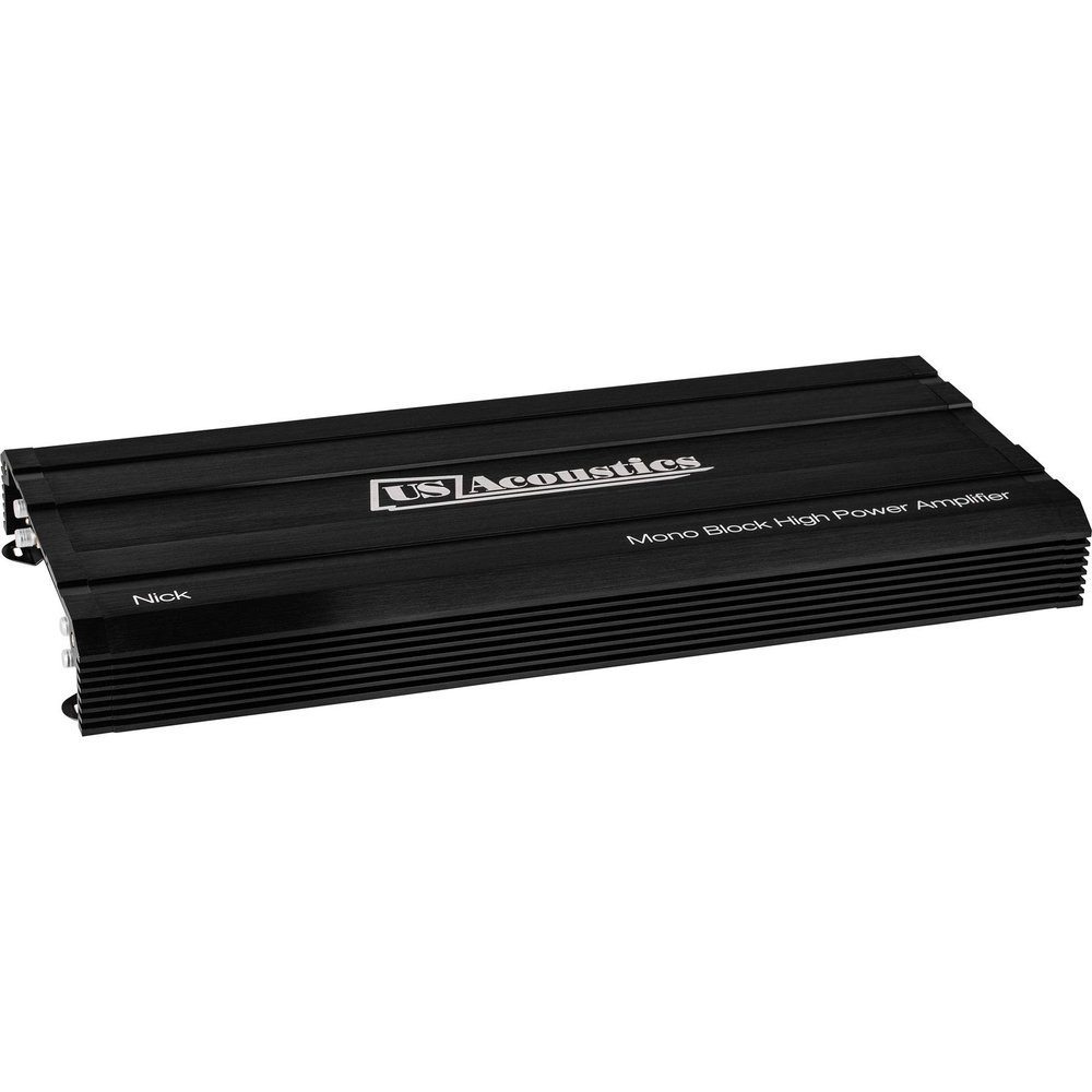 US Acoustics Big Ben 3500 RMS at 1 Ohm Class D Mono Subwoofer Amplifier