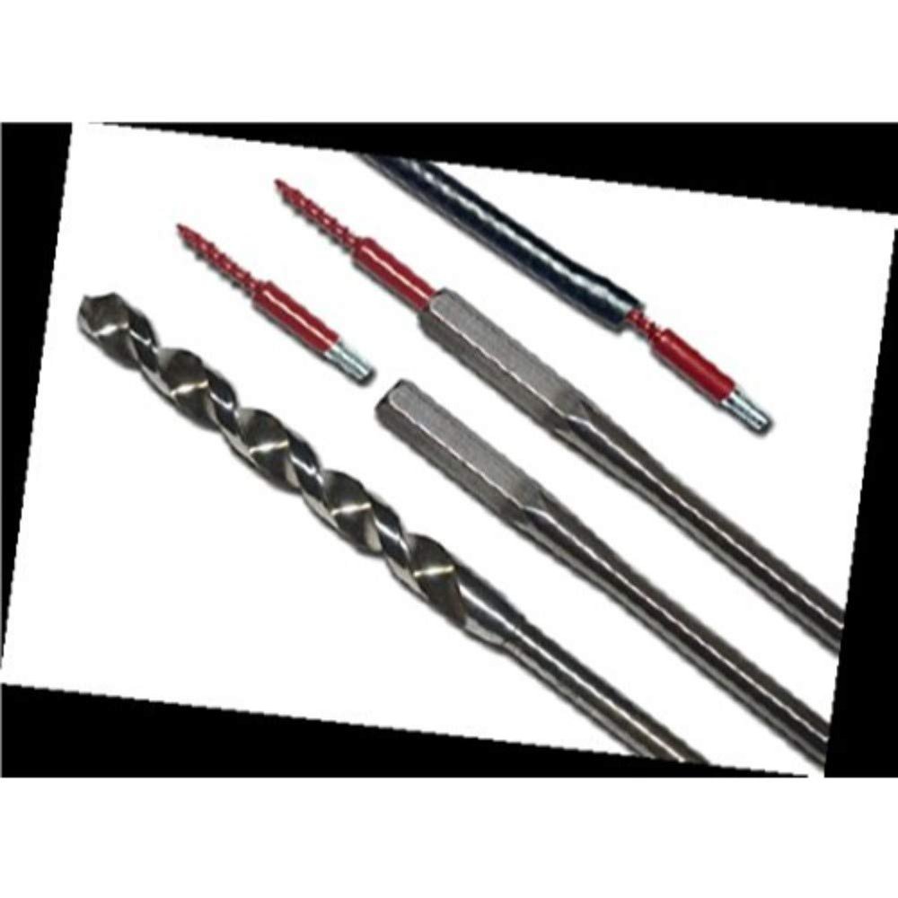 B.E.S. Manufacturing SCD3812 3/8" X 12" Screw Bit, Wire Pul