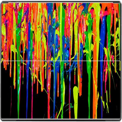 Bright Colors Dripping Paint Surface RT Vinyl Decal Sticker Skin by Debbie's Designs