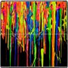 Bright Colors Dripping Paint Surface RT Vinyl Decal Sticker Skin by Debbie's Designs view 1