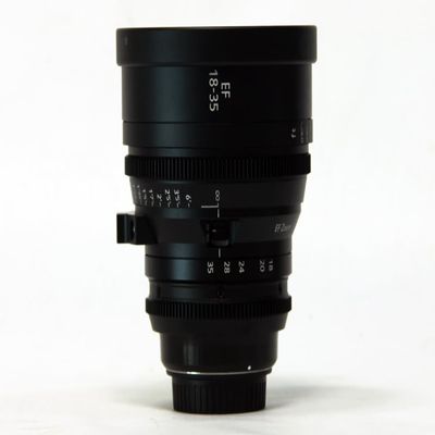Customized cine Lens sigma18-35mm f/1.8 EF Film Lens cinematics V2 for SLR Camera
