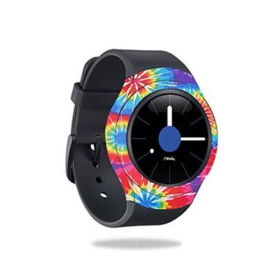 MightySkins Skin Compatible with Samsung Gear S2 Smart Watch Cover wrap Sticker Skins Tie Dye 1