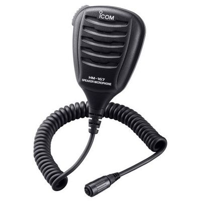 ICOM HM167 WATERPROOF SPEAKER MIC FOR M72 REPLACES HM125 by ICOM