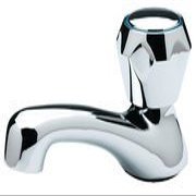 Scandvik 10050 Basin TAP Chrome PLTD Brass Basin TAP Cold Water Faucet
