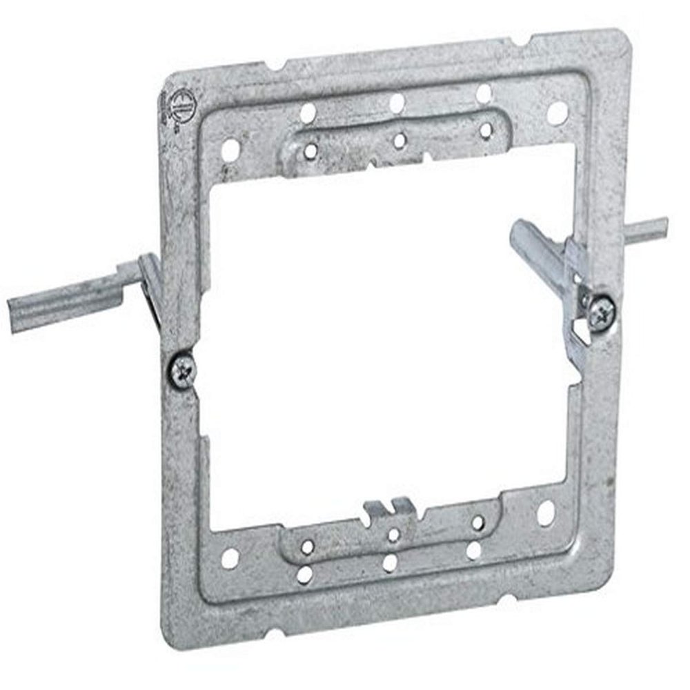 Hubbell-Raco 206RAC Retro-Ring, 4" Square Mounting, Old Work for BX Mount Devices (Pack of 20)