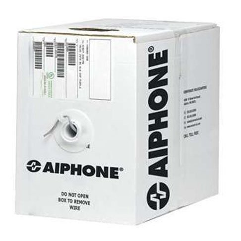 Aiphone 82220210C 22-AWG 2-Conductor Overall Shielded Wire, PVC Insulation, 1,000 Feet