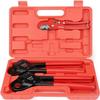 iCrimp Angle PEX Crimping Tool for 1/2-inch & 3/4-inch PEX Copper Crimp Rings and Barbed PEX Fitting, c/w PEX Tubing Cutter & Go/No-Go Gauge, Meets ASTM F1807 Standard PEX PlumbingTool view 1