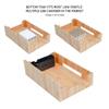 MobileVision Bamboo Charging Station & Multi Device Organizer Slim Version for Smartphones, Tablets, and Laptops view 3