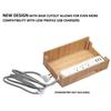 MobileVision Bamboo Charging Station & Multi Device Organizer Slim Version for Smartphones, Tablets, and Laptops view 4